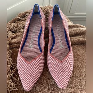 Rothy’s Points: RETIRED - Red and White, Size 7